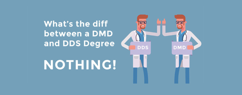 What is DDS and DMD in dentistry?